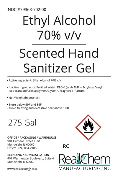 Trinity 275 Gal Tote (Tote Label Scented Gel Hs)